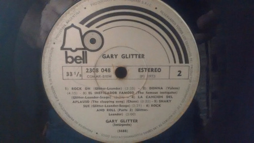 Sin Tapa Disco Gary Glitter Grandes Exit - Libros Del Mundo