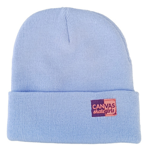 Gorro De Lana Canvas: Calidez Y Estilo Para El Invierno Azul Claro Unico