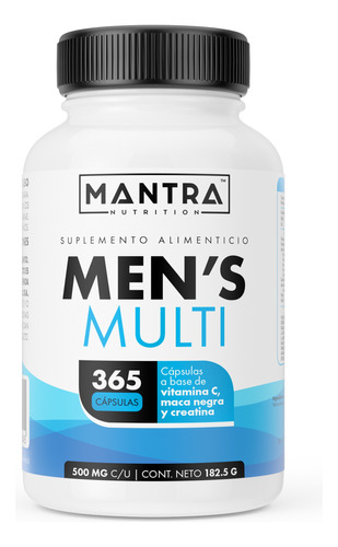 Multivitamínico De Hombre De 365 Cápsulas | Mantra Nutrition