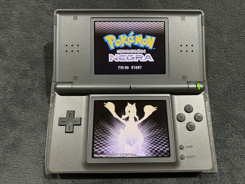 Nintendo Ds Lite Metallic Silver C/caja Y R4 Muchos Juegos Plateado (Usado)