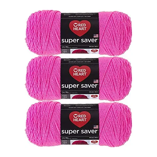 comprar Ovillo De Lana Red Heart Buyuper Saver (paquete De 3) Pretty