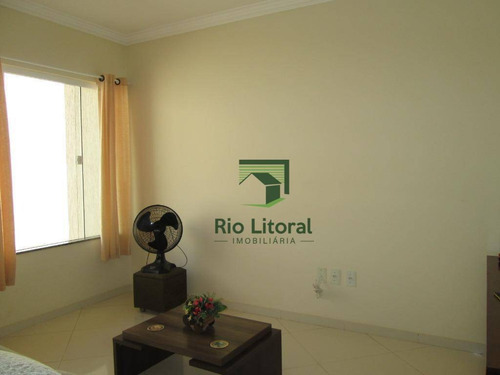 Imagem 5 de 19 de Casa Linecasa Linear A Venda Com 2 Dormitórios No Bairro Chácara Mariléa Rio Das Ostras/rj. - Ca0766