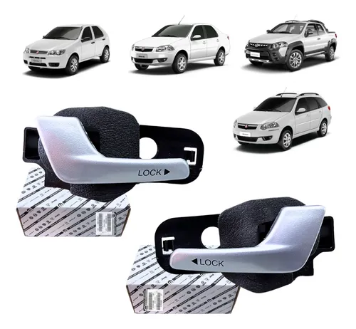 comprar Par Maçaneta Interna Porta Dianteira Fiat Strada Palio Siena