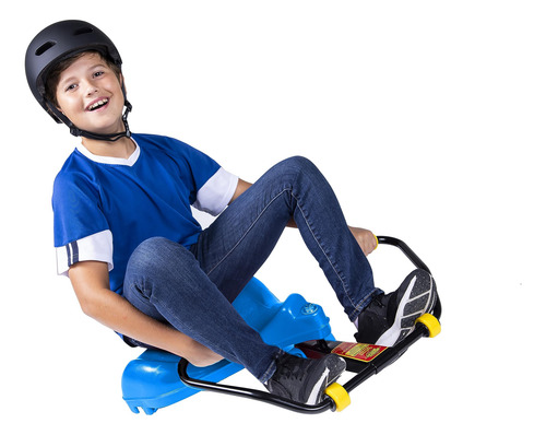 Scooter De Patinaje Sentado Deluxe Roller Racer Azul