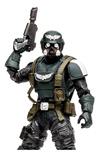 Figuras Warhammer 40000 De Mcfarlane Toys Wv6 Veteran, 7 Pul
