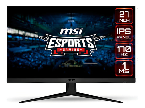 Monitor Gamer MSI con pantalla de 27" 170Hz 220V y resolución Full HD