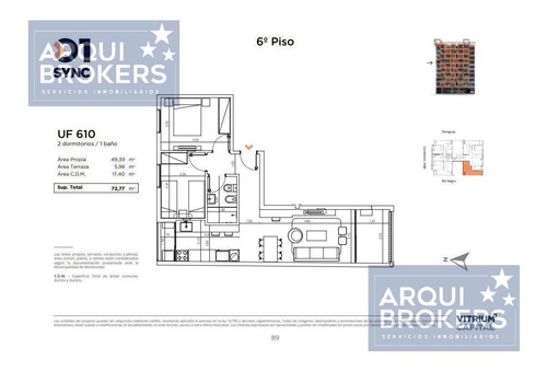 Imagen 3 de 16 de Venta Apartamento Dos Dormitorios En Barrio Sur - 610