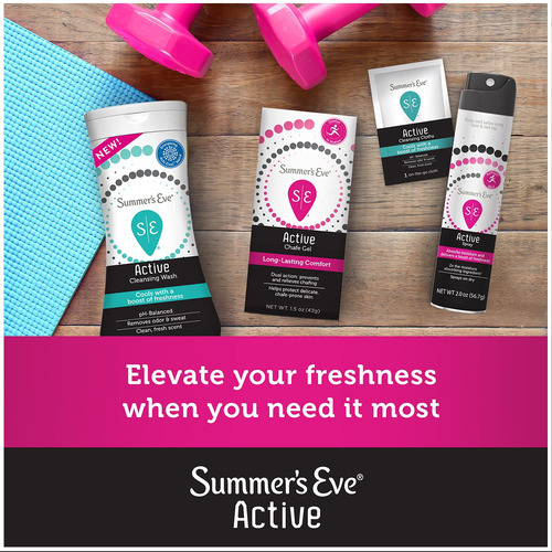 El Gel Para Rozaduras Summer's Eve Active Previene Y Alivia