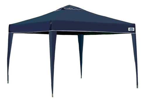 Gazebo dobrável Mor X-flex oxford 3x3 003531 3m x 3m x 2.5m - azul