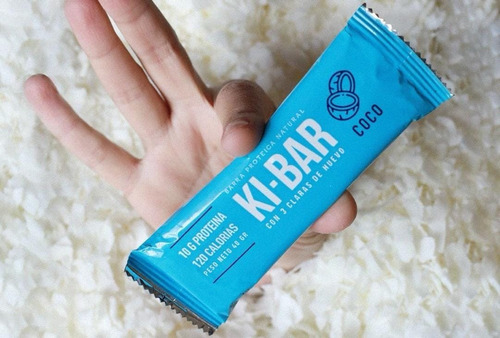 Barras Proteicas Naturales Ki-bar Sabor Coco 15 Uni X40 G
