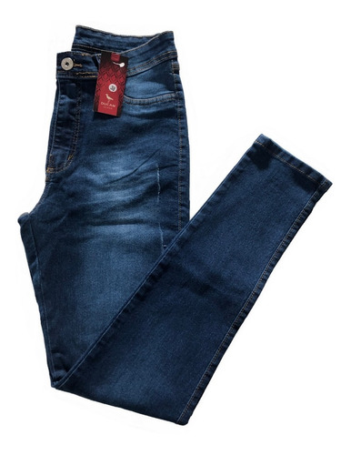 Imagem 3 de 3 de Kit 3 Calças Jeans Feminina Cintura Alta Com Lycra Ducam