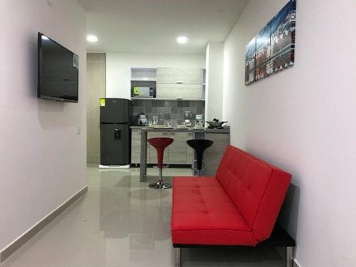 Imagen 6 de 13 de Espectacular Apartaestudio Tipo Loft En Alquiler Diario
