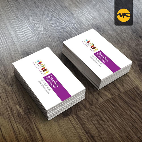 1000 Tarjetas Personales Full Color