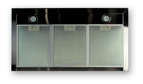 Imagen 3 de 4 de Campana De Cocina 60 Cm Extractora Acero Inoxidable Gplus