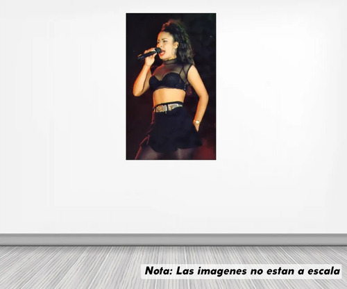 Vinil Sticker Pared 60cm Lado Selena Quintanilla Modld0024