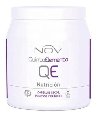 Mascara Nutricion Capilar Nov Quinto Elemento X 980 Grs X6