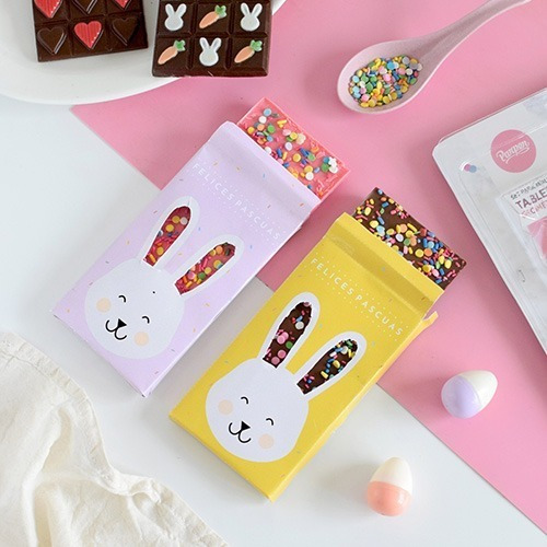 Imagen 6 de 7 de Cajitas Packaging Tabletas Conejos Pascuas X 6 Parpen Prya