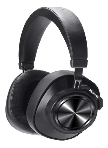 Auriculares Bluetooth Bluedio T7 Plus, ranura para tarjeta SD de color negro