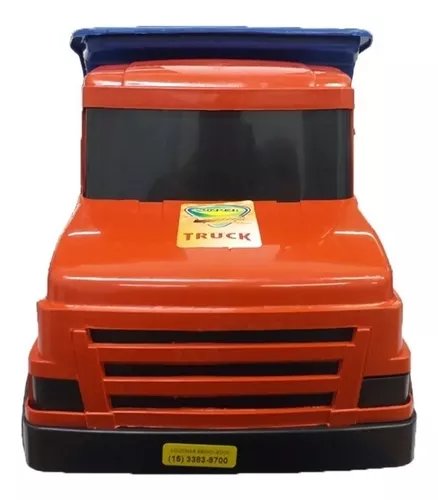 Caminhão Caçamba de brinquedo gigante carrega terra truck 58cm - Adijomar  Brinquedos - Caminhões, Motos e Ônibus de Brinquedo - Magazine Luiza