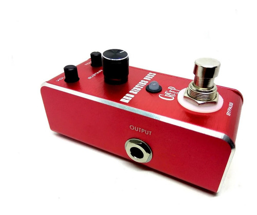 Imagen 2 de 4 de Pedal Fuzz P/ Guitarra Electrica Creep Micro Red Sixties