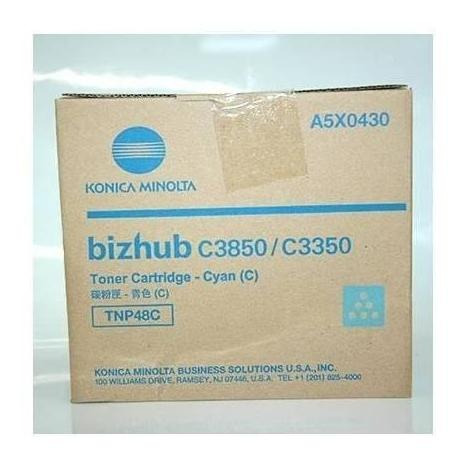 Imagen 1 de 1 de Cartucho Original Konica Tnp-48c Bizhub C3350 C3850 C3850fs