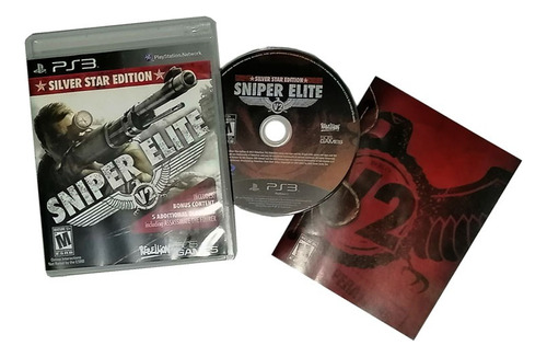 Sniper Elite Iii & V2 Silver Star Combo Ps3 + Dvd La Caída (Usado)