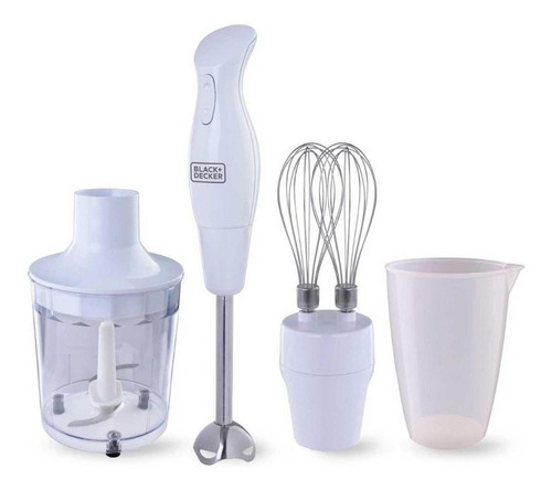 Mixer Black+Decker HB1003WC blanco 220V - 240V 50 Hz x 60 Hz 500W