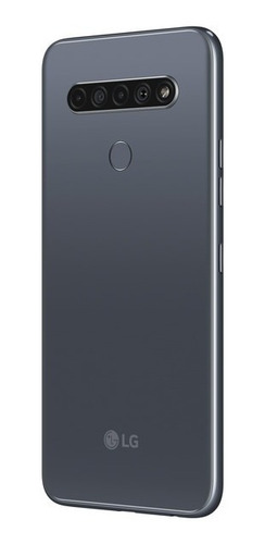 Smartphone LG K61 4g Tela 6,53 128gb 4gb Ram Android Titânio