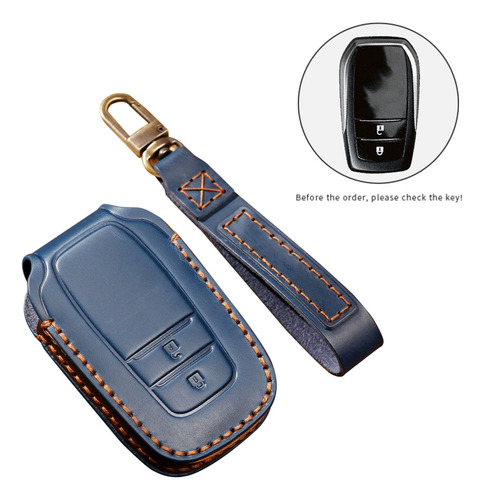 Funda Negra For Llaves De 2 Botones For Toyota