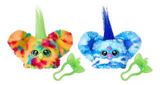 Furby Furblets Pack 2 Pix Elle Y Ooh Koo Color Azul