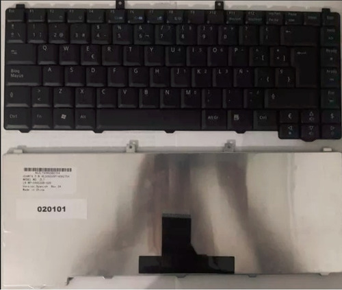 Teclado Acer Aspire 5580 Zl5 Zl7 Aezl7tnr011 Nsk-h3m Español