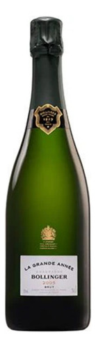 Champagne Bollinger La Grande Année. Brut. Cosecha 2005.