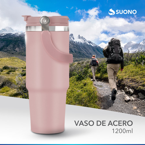 Vaso Térmico Suono Jarro Acero Inoxidable Con Manija 1200 Ml
