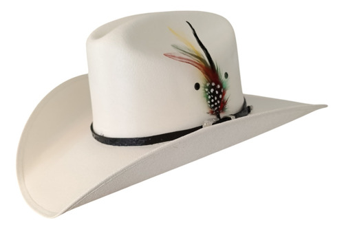 Sombrero Vaquero Unisex Toquilla Negra M