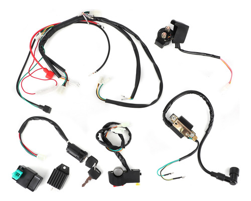 Kit De Arneses De Cableado De Motor De Arranque Eléctrico Ap