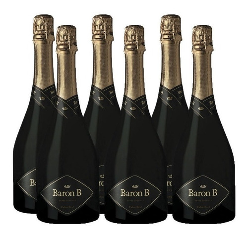 Champagne Baron B Extra Brut 750ml  Caja X 6 Unidades