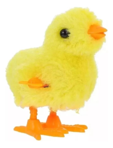 Pollito Amarillo Juguete Cuerda Para Niños Divertido