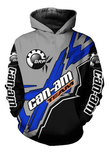 Sudadera Con Capucha 2023 Men's Brp Can-am Team 3d Print