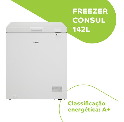 Freezer Horizontal Consul 142 Litros - Cha14ab