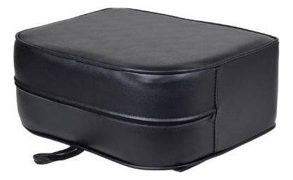 Silla Booster Negro Barbero Salón De Belleza Estilismo Niño Color Tipo De Respaldo Forma De La Base
