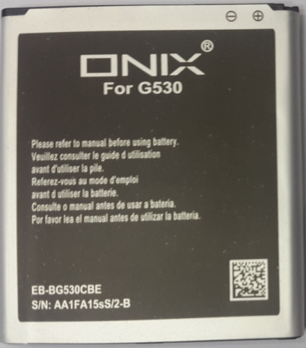 Batería Onix Eb-bg530cb Para Samsung Galaxy J2 Prime