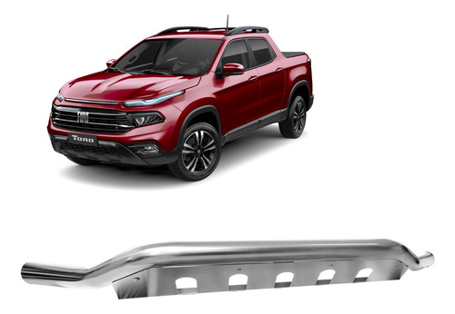 Defensa Baja Talampaya Cromada Fiat Toro Diesel 2021+