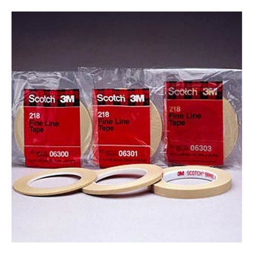 218 Fita Polipropileno 3m Fita Fine Line Scotch 09mmx50m C/5