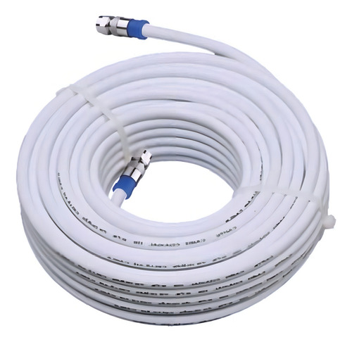 Kit de cable coaxial Megatron Rg6 67%, 15 metros