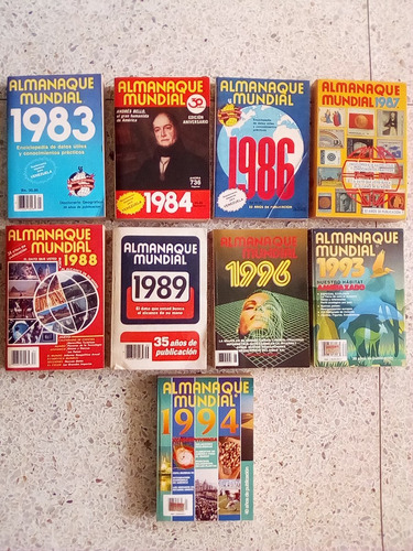 Almanaque Mundial (colección) 1983 Hasta 1996 