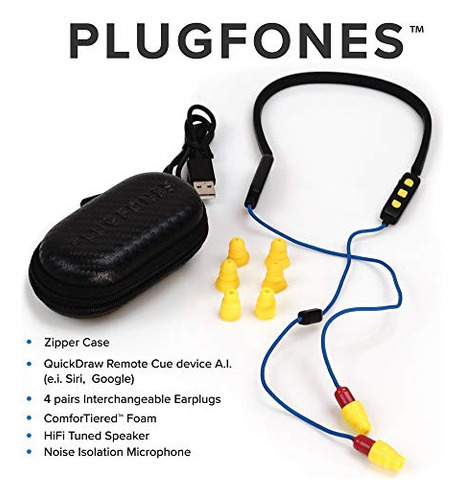 Auriculares Inalámbricos Plugfones Freereign Con Control De
