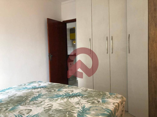 Apartamento Com 1 Dormitório À Venda, 55 M² Por R$ 245.000,00 - Tupi - Praia Grande/sp - Ap3351