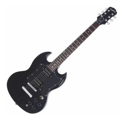 Imagen 4 de 4 de Guitarra eléctrica Epiphone SG G-310 de caoba ebony con diapasón de palo de rosa