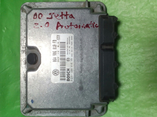 Computadora Jetta 2000 2.0 Automático 06a 906 018 Fb