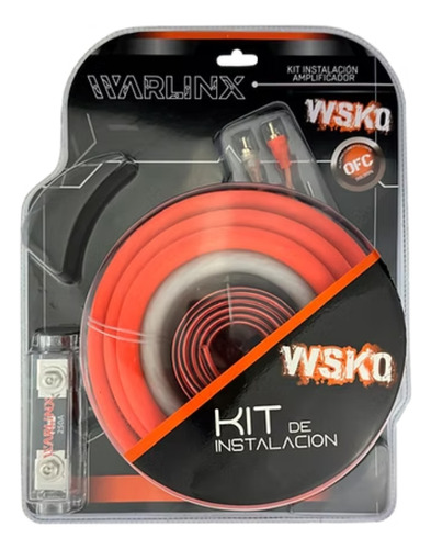 Kit Instalación Amplificador Waraudio Wsk0 Calibre 0 Cobre